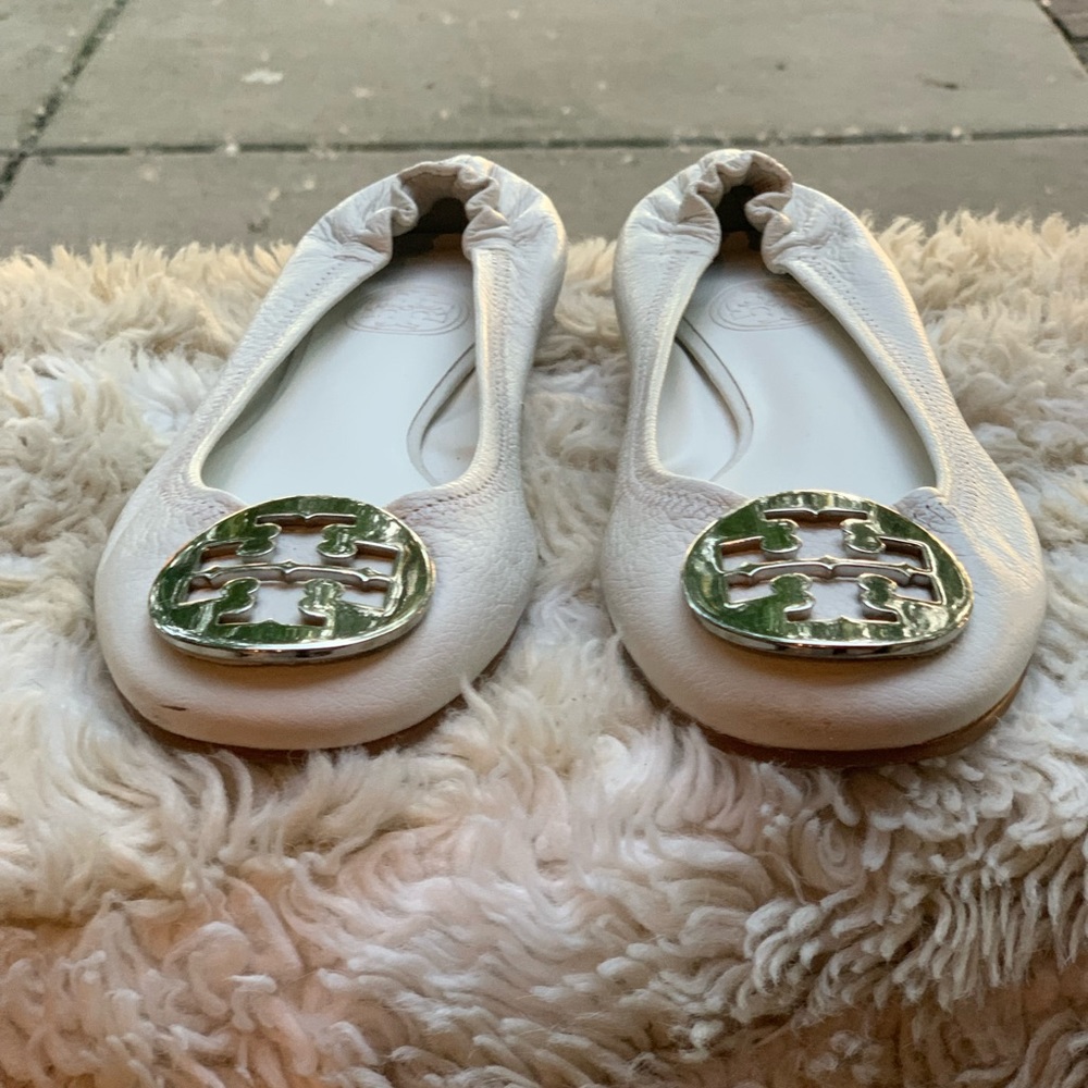 Lime NEW Tory Burch ballet flats